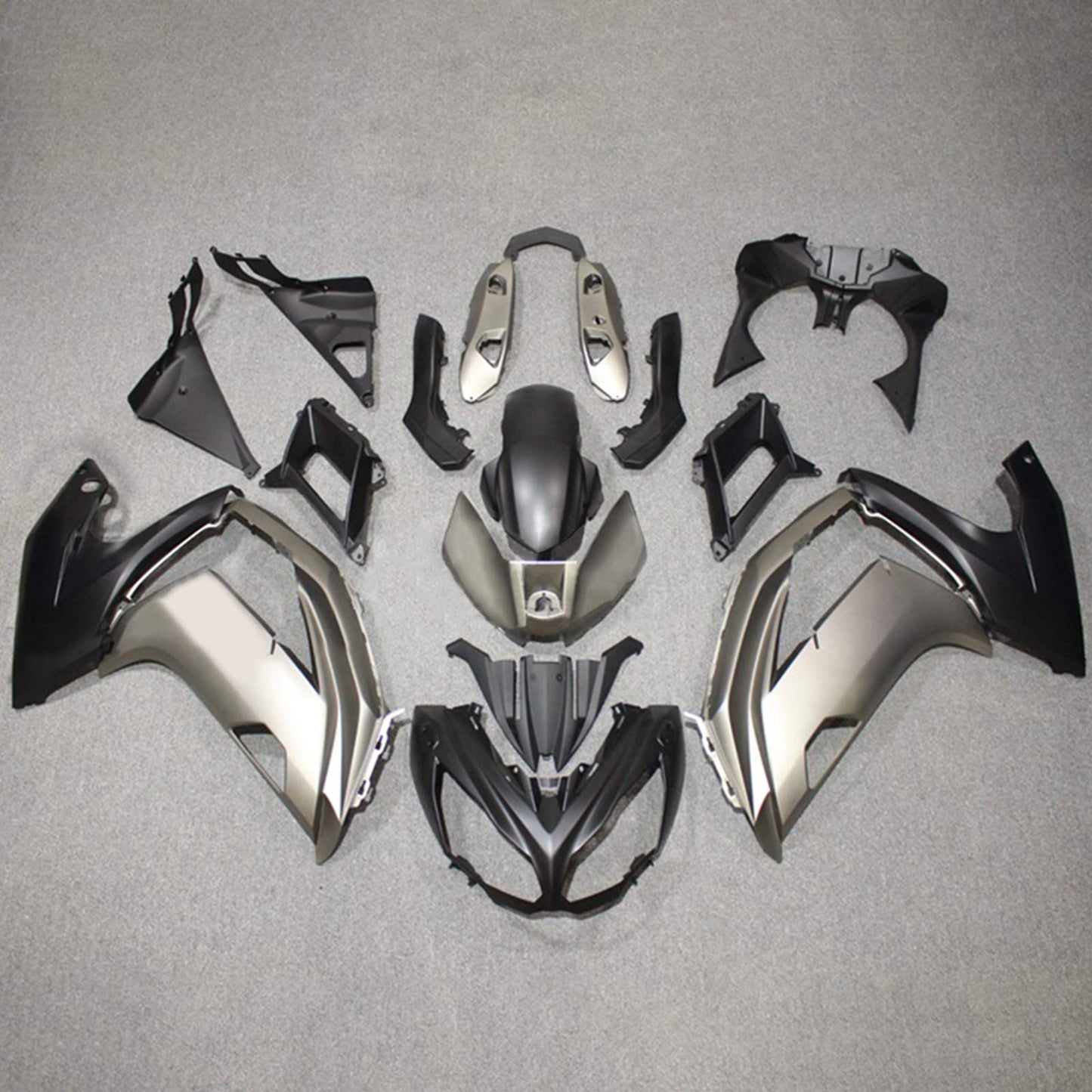 2012-2016 Kawasaki ER6F Ninja650 Amotopart Injection Fairing Kit Bodywork Plastic ABS #115