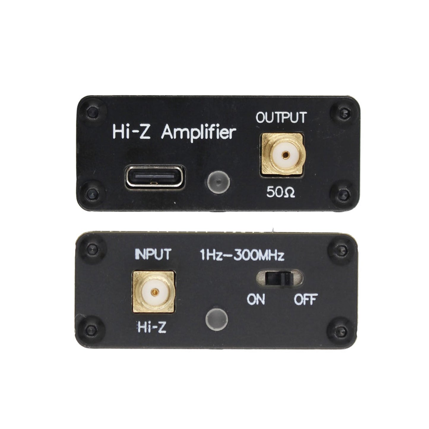 High Impedance Amplifier for SDR Walkie Talkie Donut AM MW/SW Antenna HackRF One