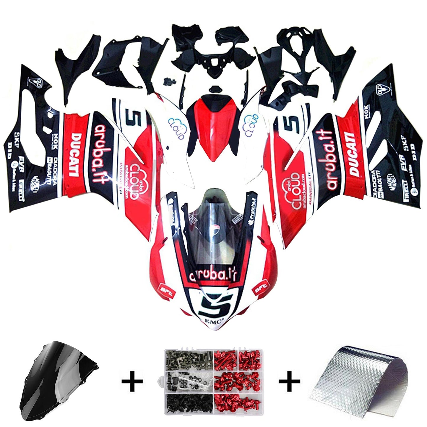 2015-2020 Ducati 1299 959 Fairing Kit Bodywork Plastic ABS