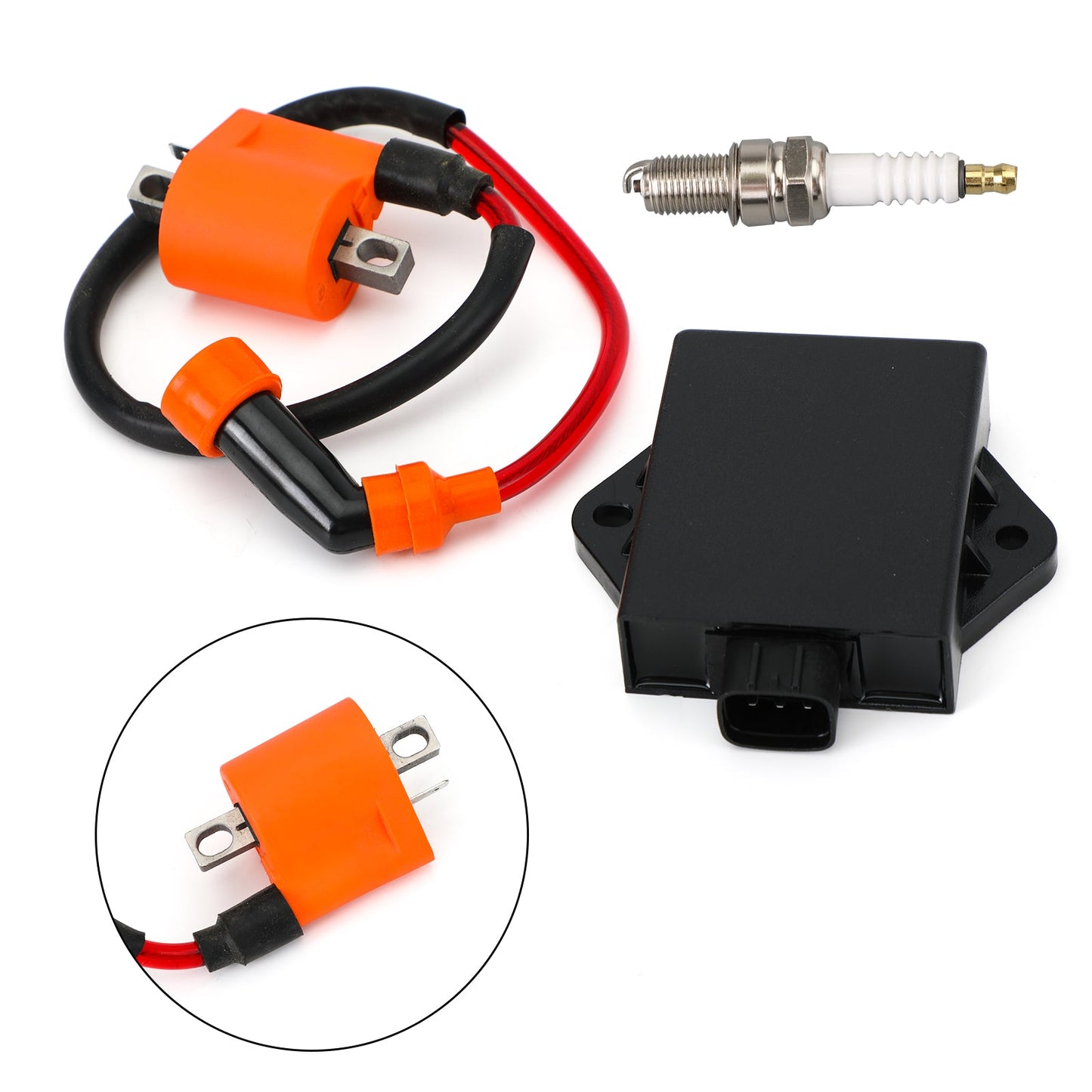 Ignition Coil Spark Plug CDI fit for Arctic Cat 300 1998-2005 2x4 4X4 3530-011