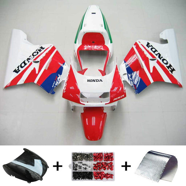 1990-1993 Honda NSR250 PGM-3 Amotopart Injection Fairing Kit Bodywork Plastic ABS #107