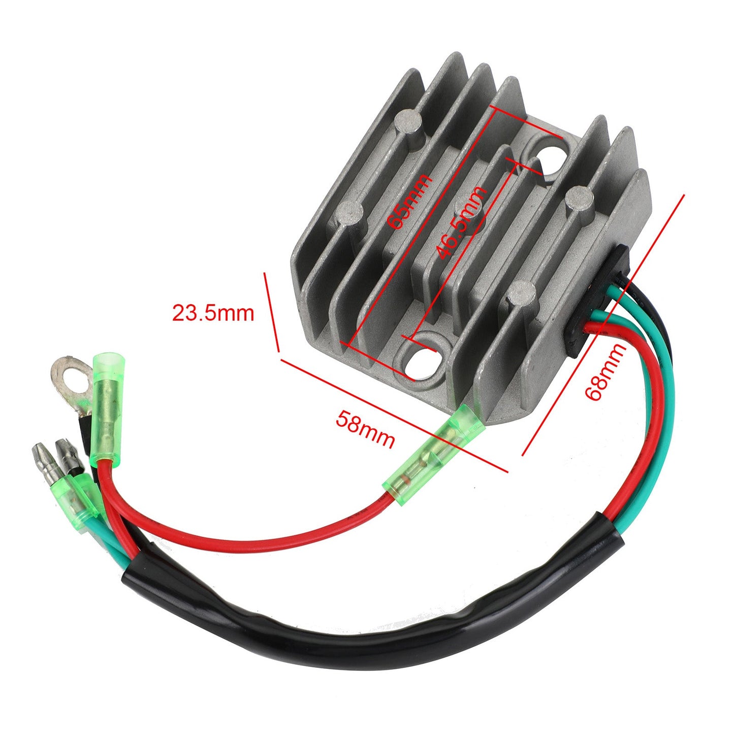 Regulator Rectifier Fit for Yamaha F8 F9.9 F15 Hp Outboard Motor 6G8-81960-A1