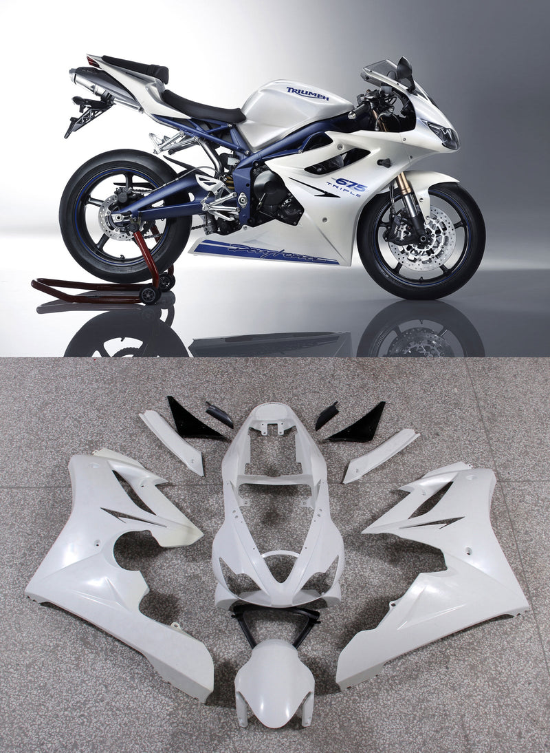 Generic Fit For Triumph Daytona 675 (2006-2008) Bodywork Fairing ABS Injection Molding 9 Style