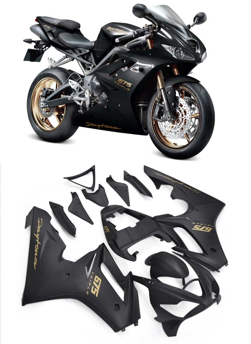 Generic Fit For Triumph Daytona 675 (2006-2008) Bodywork Fairing ABS Injection Molding 9 Style