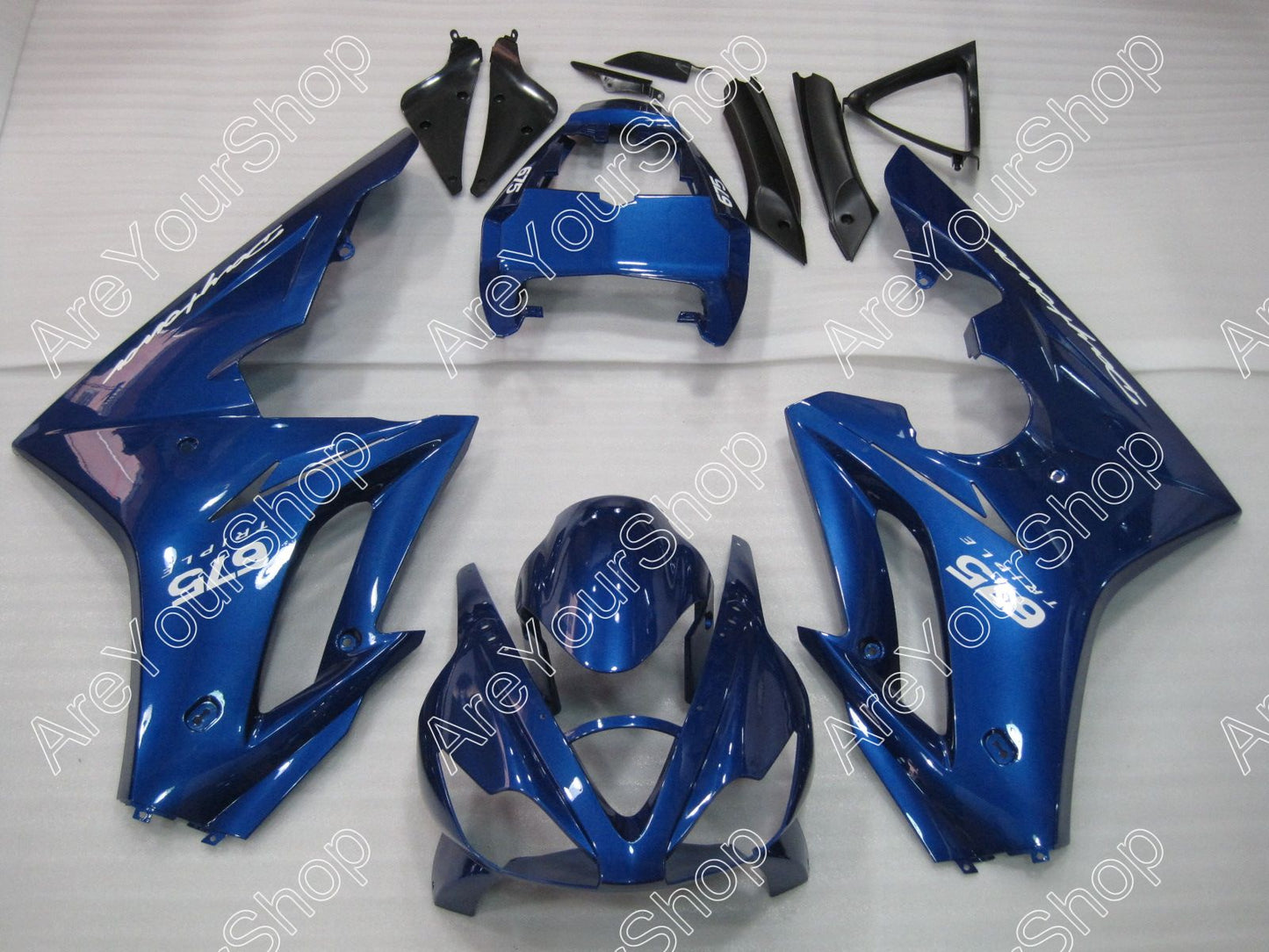 2009-2012 Triumph Daytona 675 Amotopart Fairings Blue Daytona Racing Customs Fairing