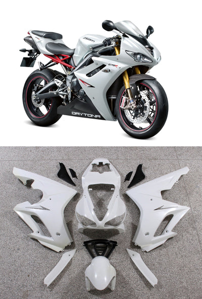 Fit For Triumph Daytona 675 2009-2012 White Black Bodywork Fairing ABS Injection Molding