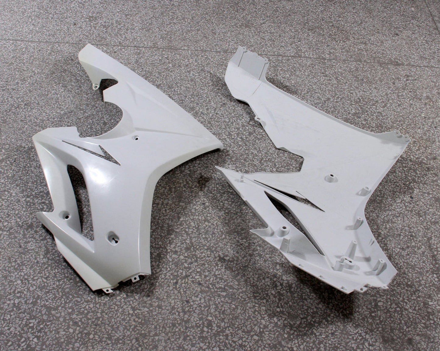 2009-2012 Triumph Daytona 675 Amotopart Fairings Black 675 Racing Customs Fairing