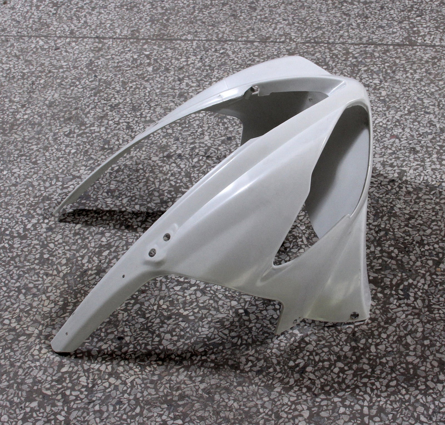 2009-2012 Triumph Daytona 675 Amotopart Fairings White Blue 675 Racing Customs Fairing