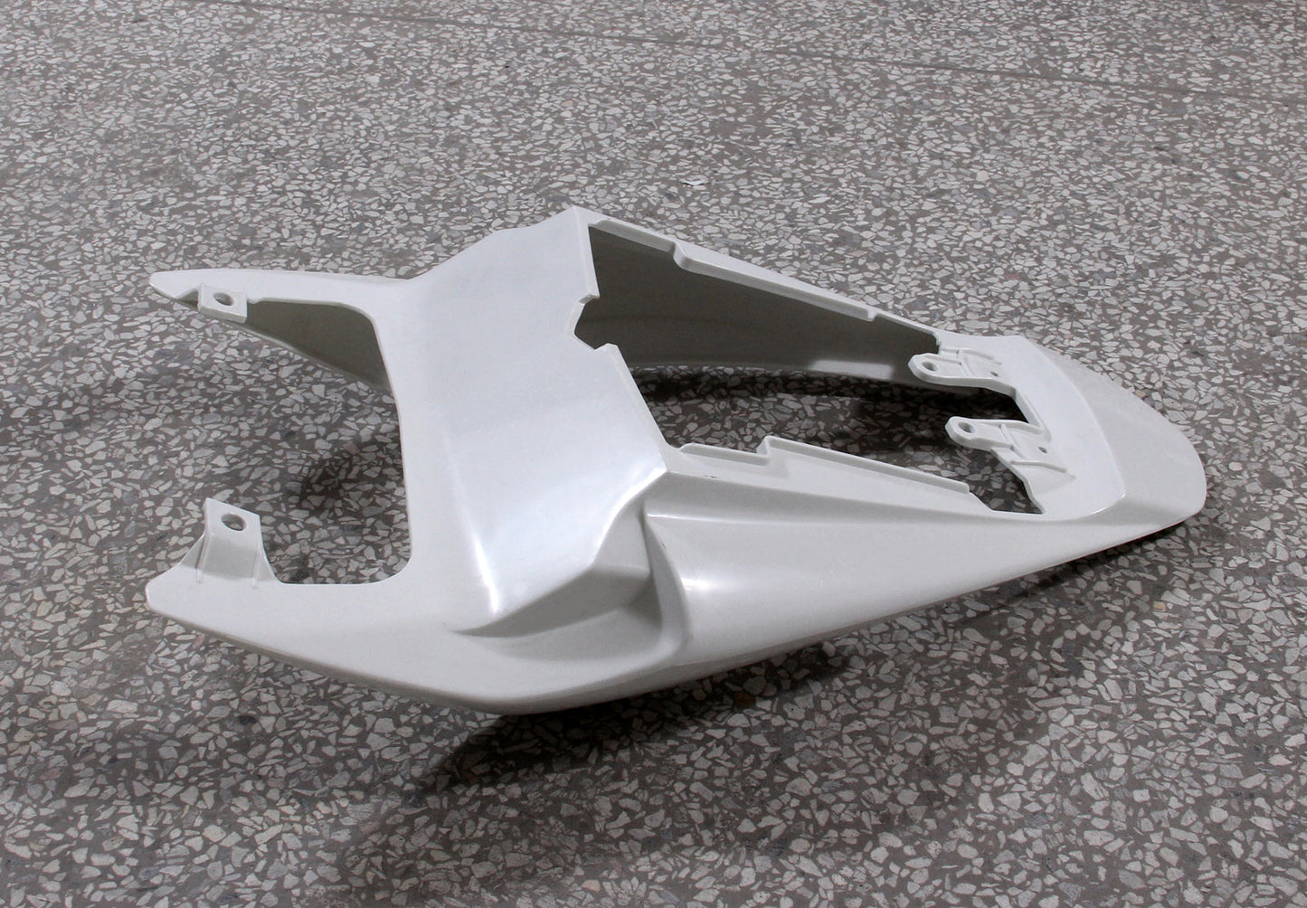 2009-2012 Triumph Daytona 675 Amotopart Fairings White Blue 675 Racing Customs Fairing