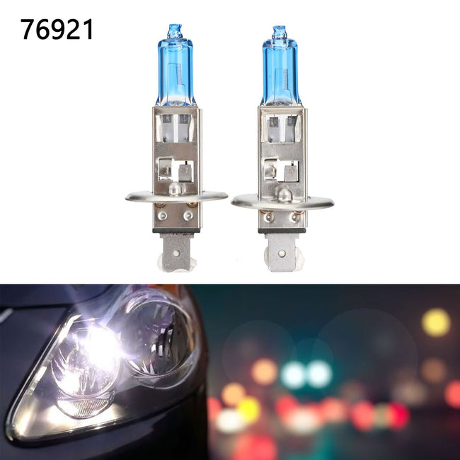 H1 Car Headlight For GE BLUE LIGHT 4600K 12V55W Cool Blue Light