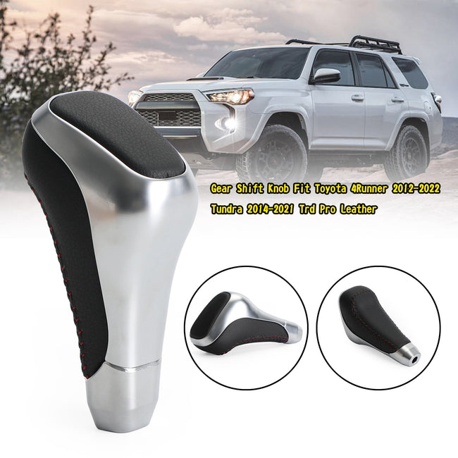 Gear Shift Knob Fit Toyota 4Runner 2012-2022 Tundra 2014-2021 Trd Pro Leather
