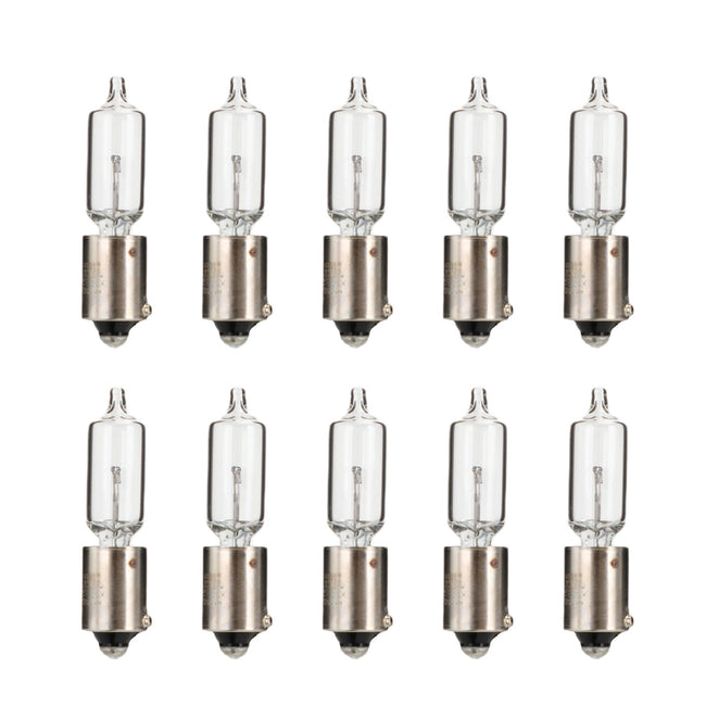 10x For OSRAM General Lighting Halogen Auxiliary Light H21W 12V BAY9S