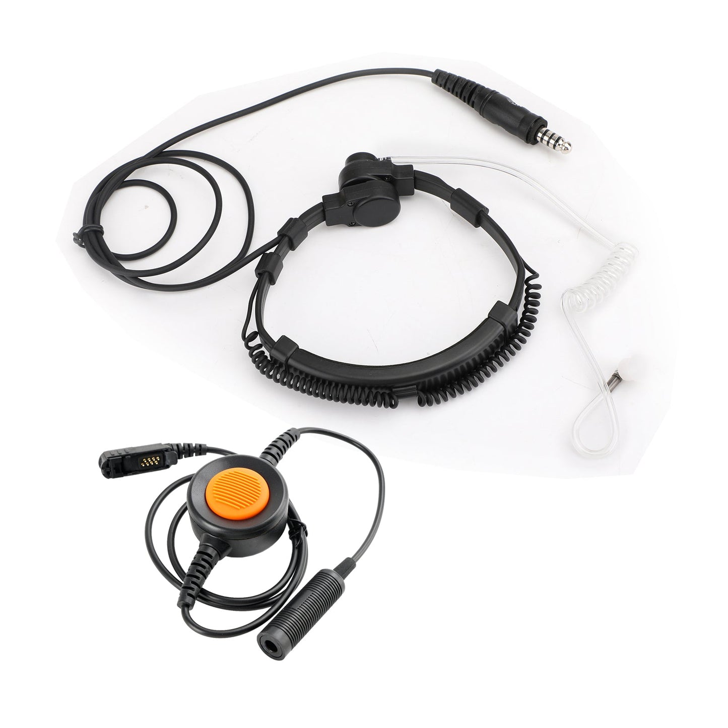 7.1mm Big Plug Tactical Throat Headset 6Pin U94 PTT For E8600/8608/8268 IMTP3100