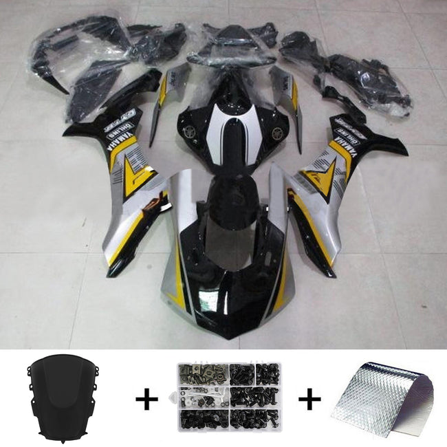 2020-2024 Yamaha YZF R1 Amotopart Injection Fairing Kit Bodywork Plastic ABS #101