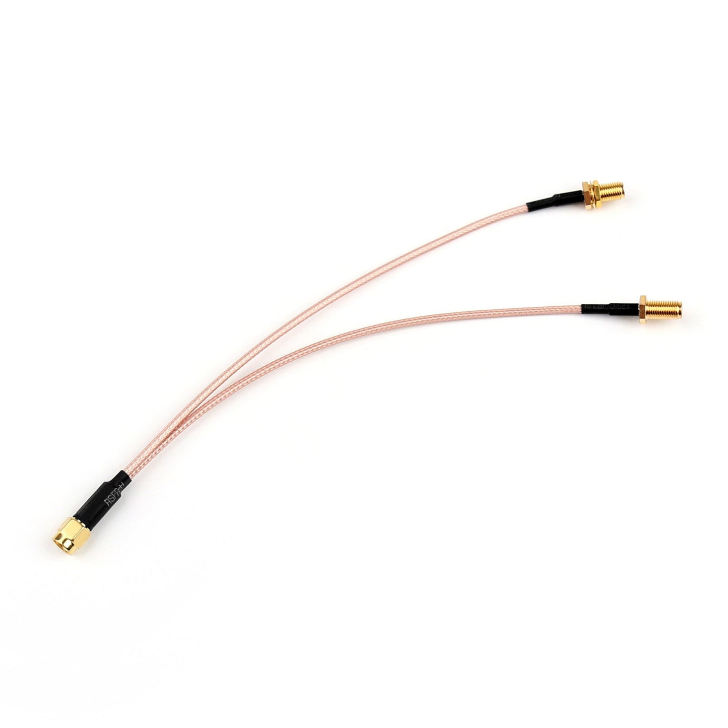 1Pcs 20cm RG316 Y Type 1 SMA Male Plug to 2 SMA Female Jack Pigtail Cable 8in