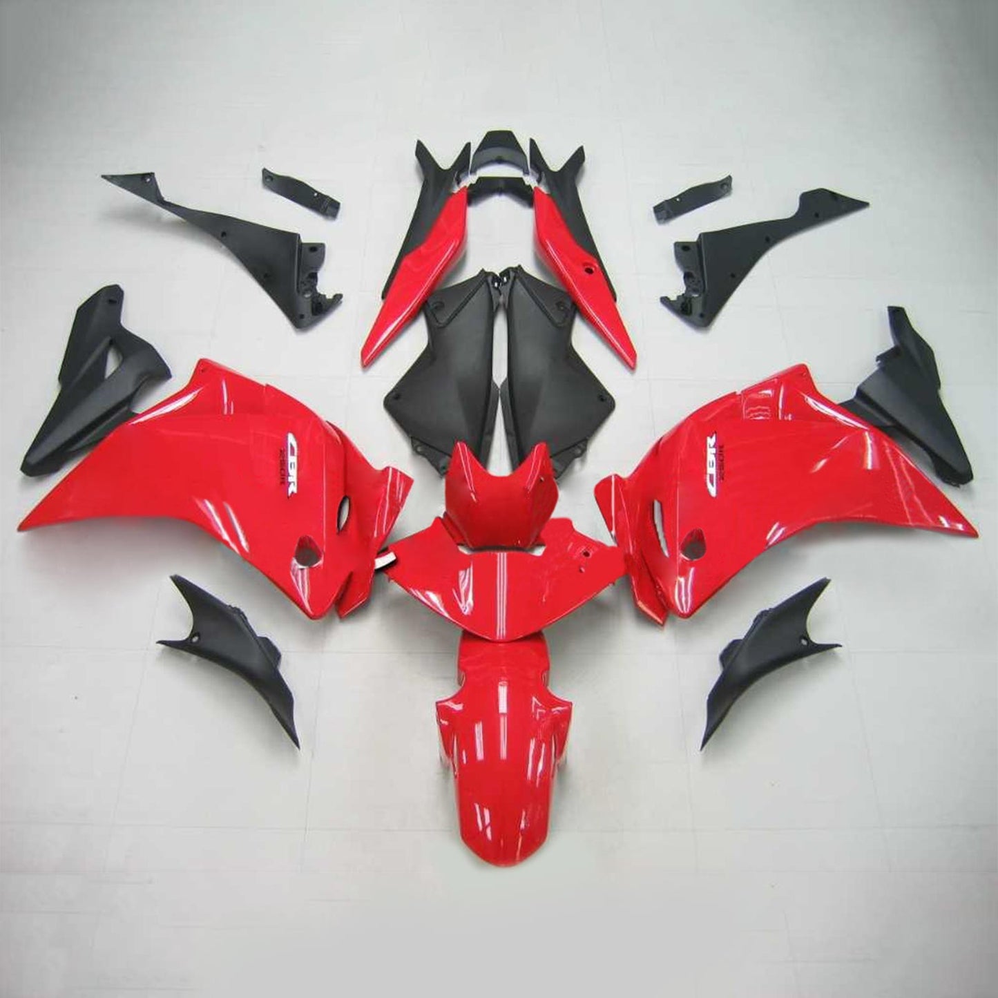 2011-2013 Honda CBR250R Amotopart Injection Fairing Kit Bodywork Plastic ABS #104