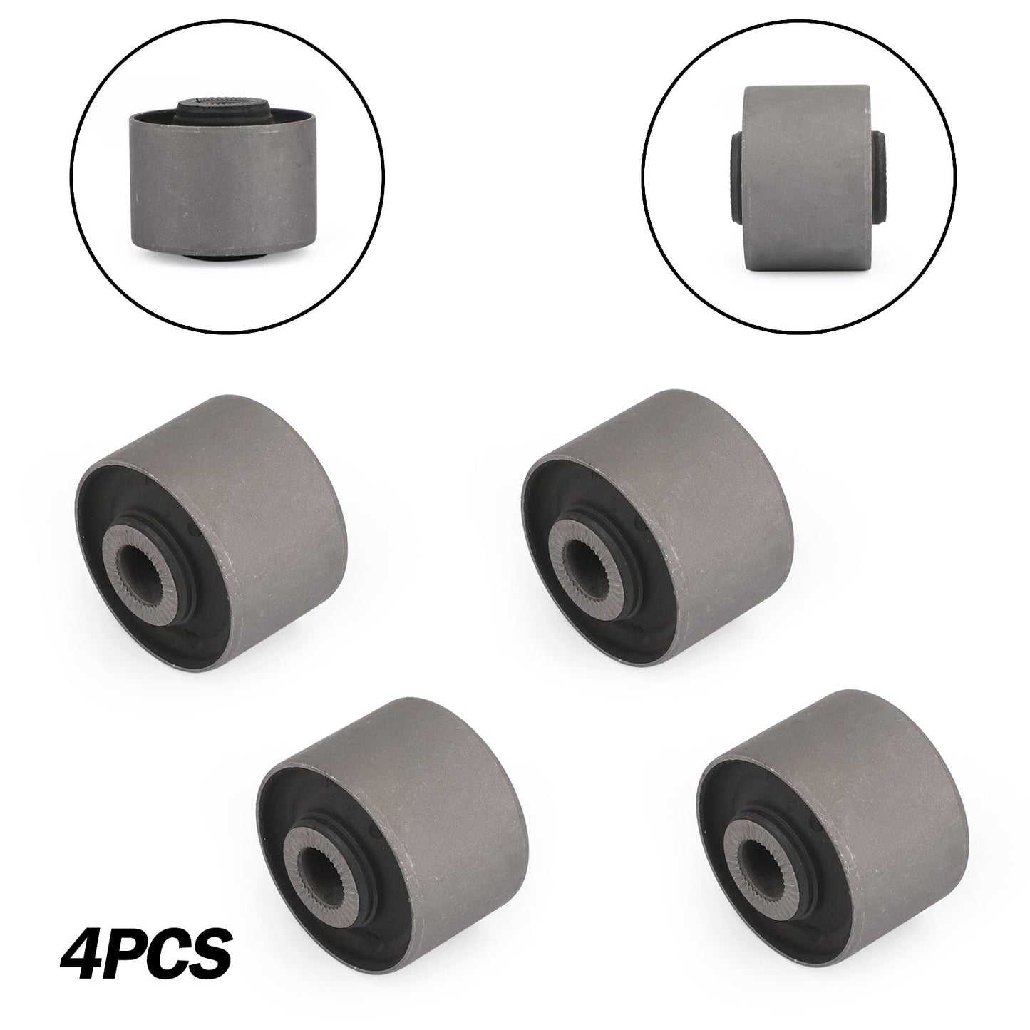 4pcs Radius arm bush Fit For Y60 GQ Y61 GU Patrol NISSAN 54560-01J00