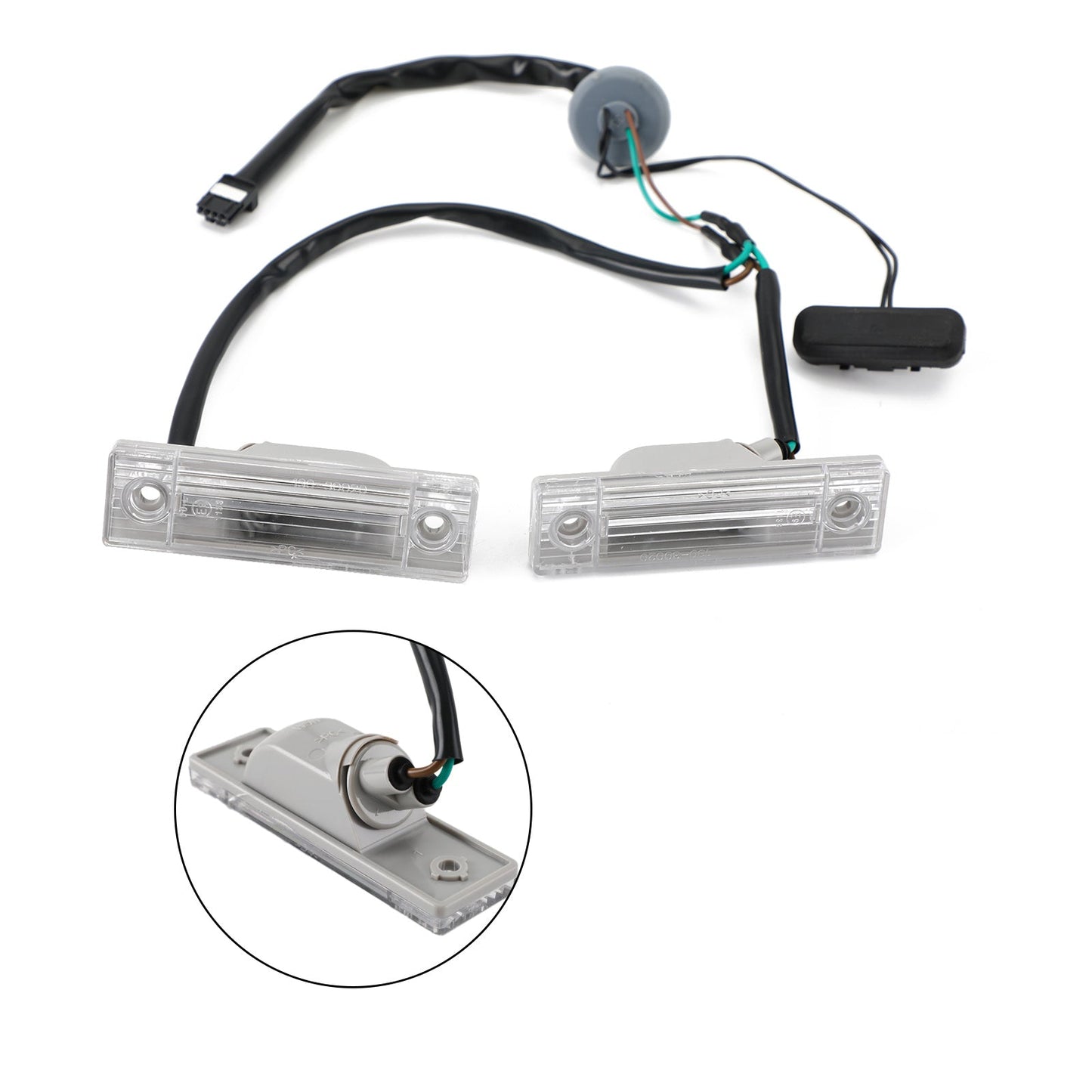 Rear Trunk Release Switch Licence Plate Lamp Fit for Chevy Cruze Orlando 2011-2014 with light