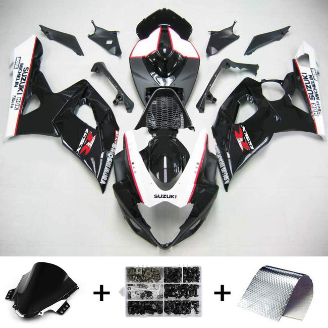 2005-2006 Suzuki GSXR1000 K5 Amotopart Injection Fairing Kit Bodywork Plastic ABS #105