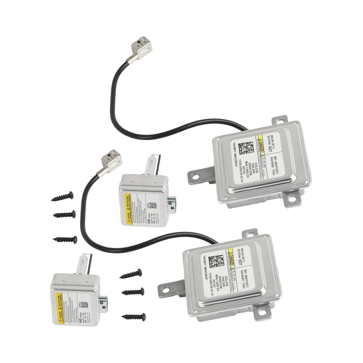 Xenon Ballast & D3S Bulb HID Light Control Unit Module 8K0941597E For Audi VW