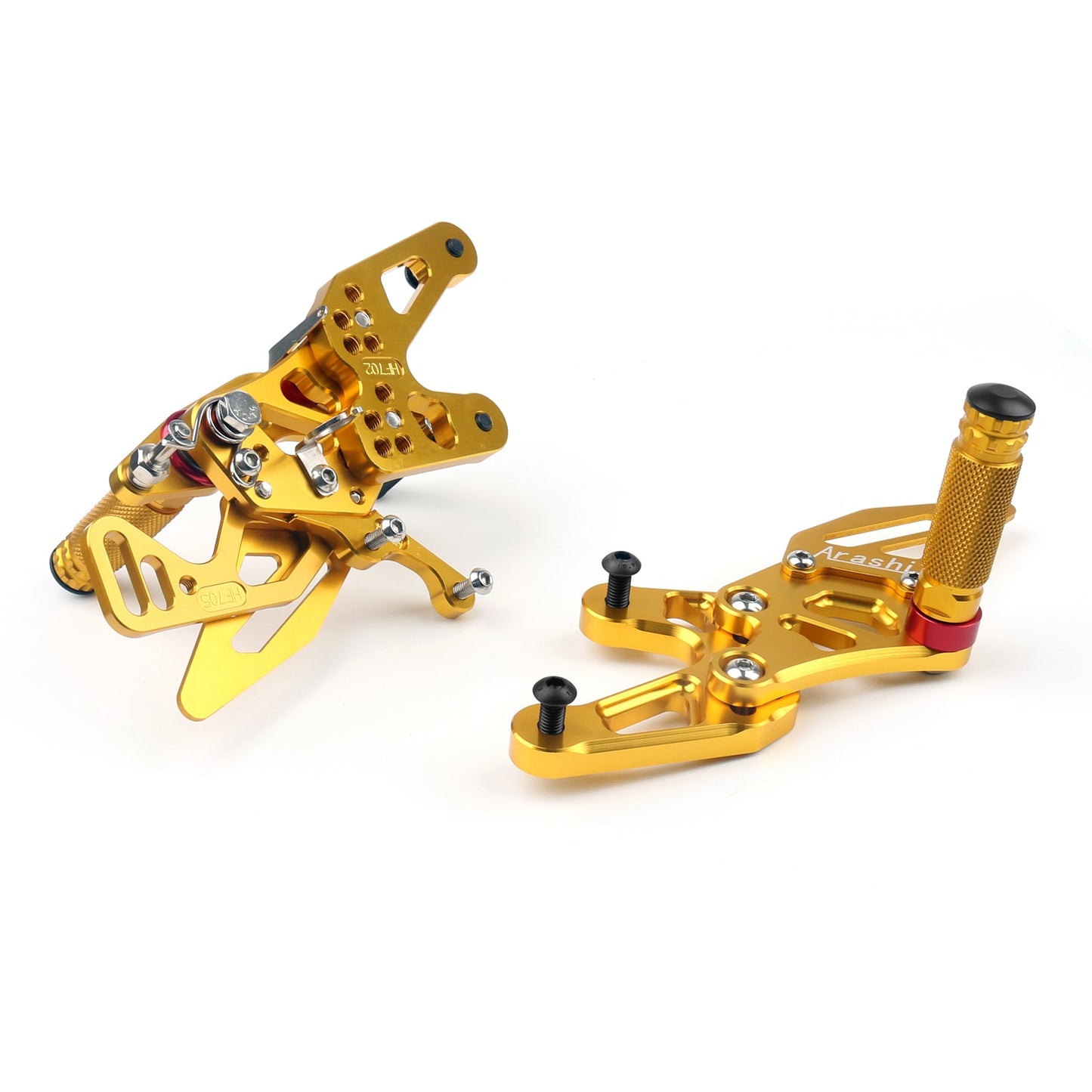 CNC Racing Footrest Rearsets Rear Set Foot pegs For BMW S1000RR 15-18 Black