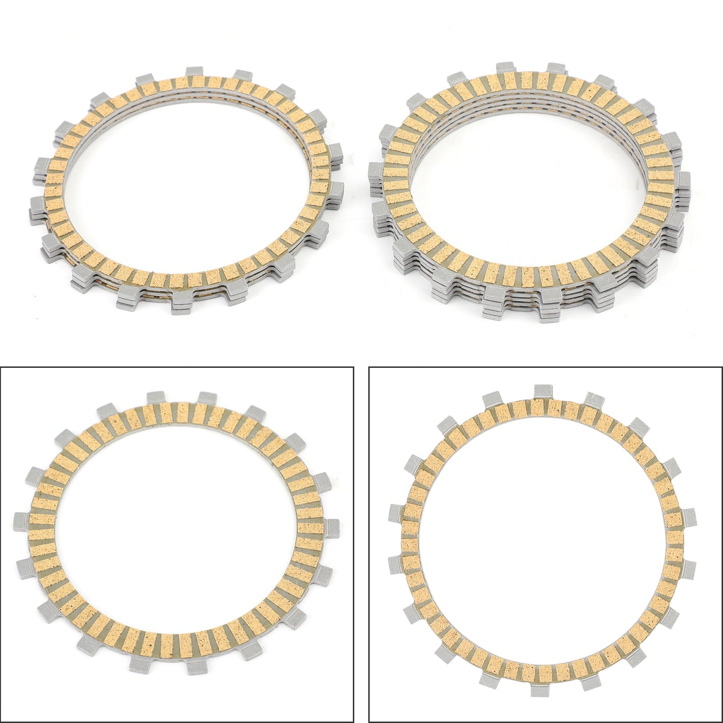 Clutch Plate Kit - Friction Plates For BMW R1200GS R1250GS ADV R1200RT R1250RT R1200R R1250R R1200RS R1250RS