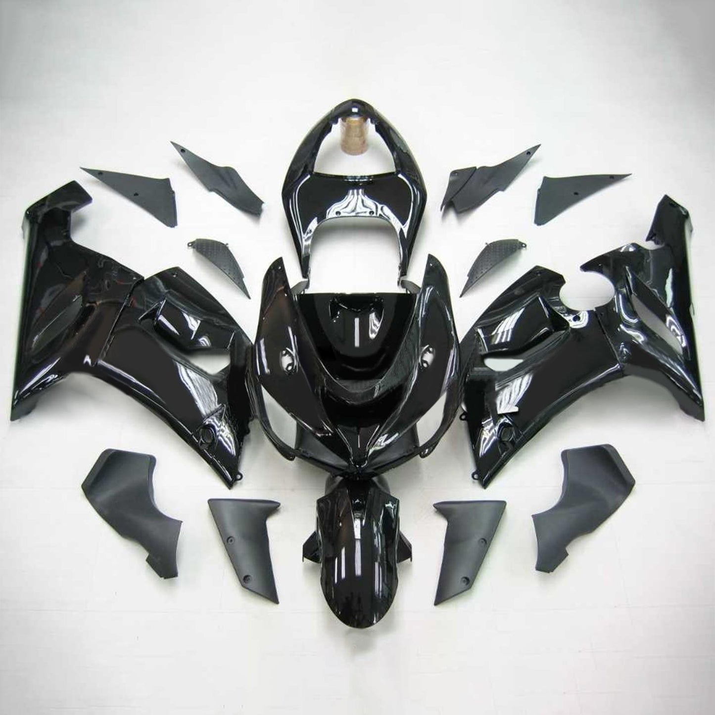 2005-2006 Kawasaki ZX6R 636 Amotopart Injection Fairing Kit Bodywork Plastic ABS #108