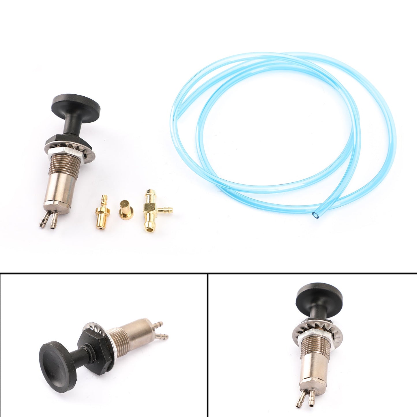 Fuel Primer Plunger Pump Kit fit for Snowmobile Cat Polaris SkiDoo Yamaha