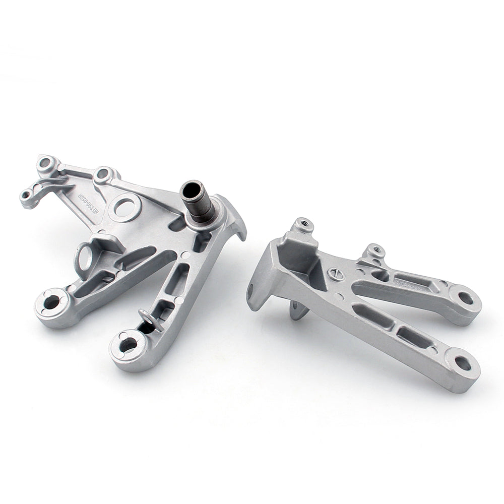 Front + Rear Foot Pegs Footrest Bracket Fit for Honda CBR 600 RR 2007-2012