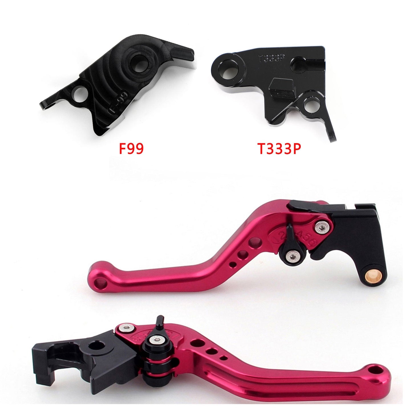 Short Clutch Brake Lever fit for Speed Triple R 2016-2018 Tiger 1050 Scrambler