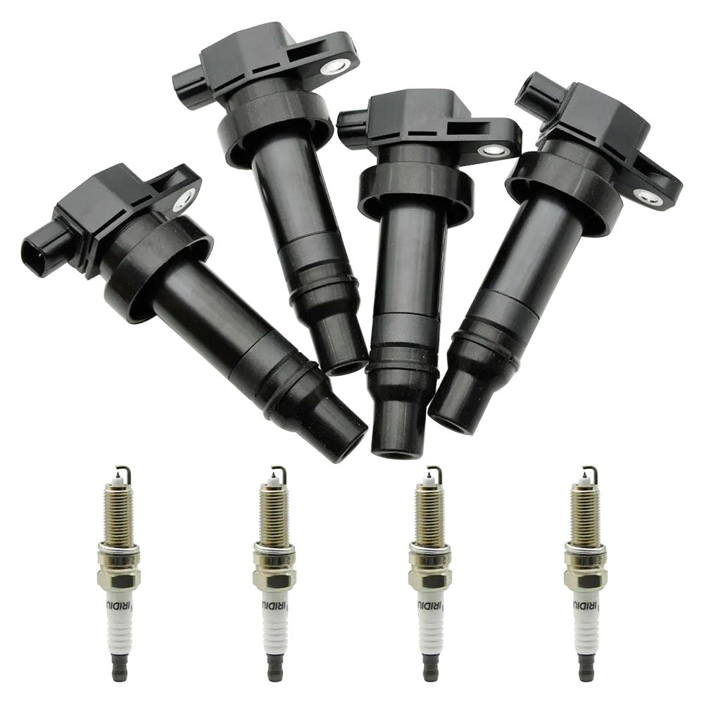 2014-2017 Kia Forte Koup 1.6L L4 Ignition Coil +Spark Plug UF636 4Pcs