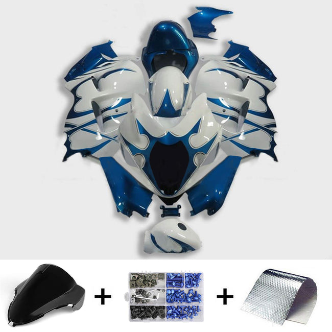 1999-2007 Suzuki Hayabusa GSX1300 Amotopart Injection Fairing Kit Bodywork Plastic ABS #101