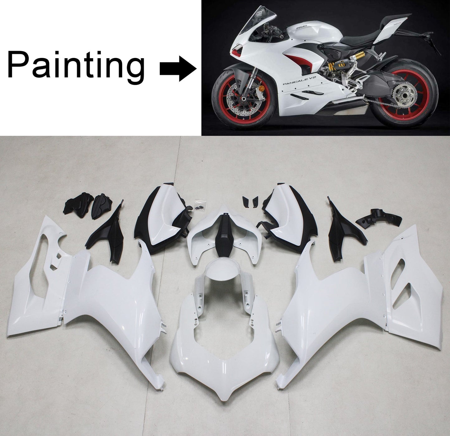 2020-2024 Ducati Panigale V2 Fairing Kit Bodywork