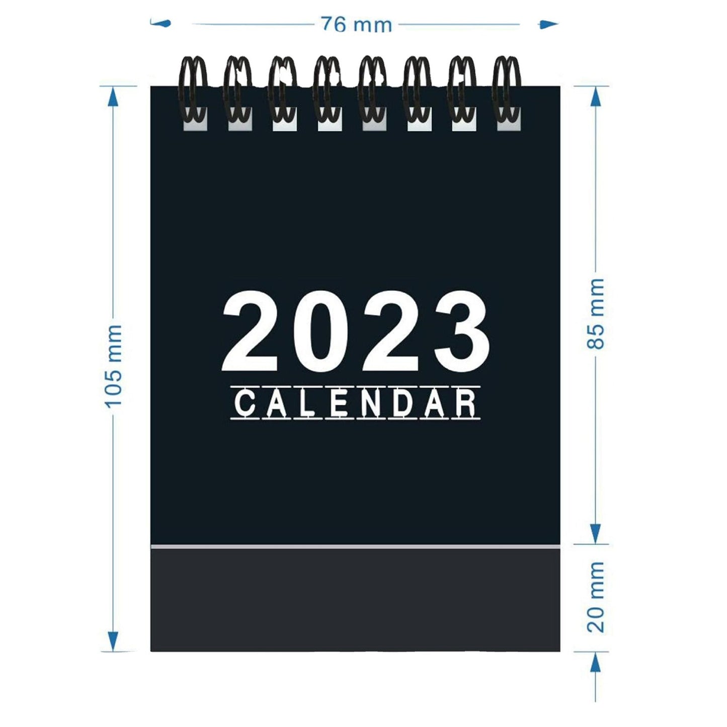 2023 Monthly Stand Up Desk Home Office Top Calendar Planner 10.5cm x 7.6cm