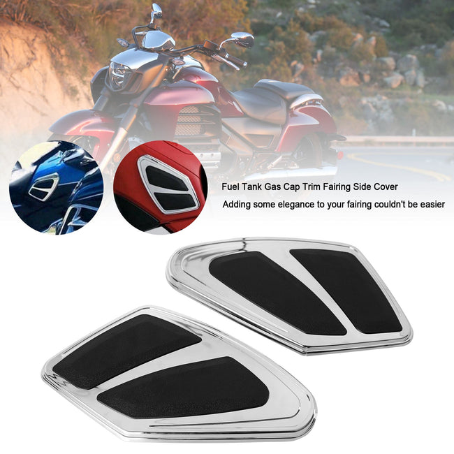 Fuel Tank Gas Cap Trim Fairing Side Cover For Honda Goldwing GL 1800 F6B 12-17