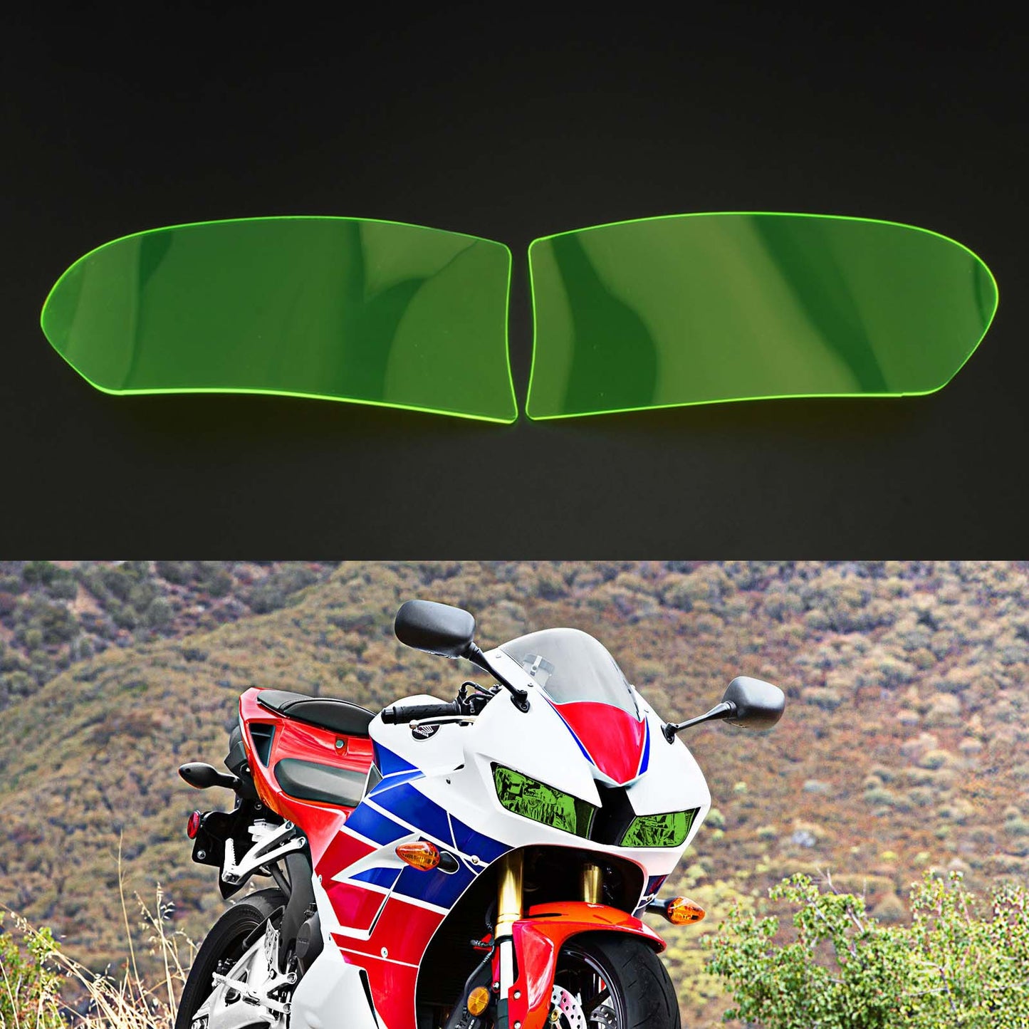 Front Headlight Lens Protection Cover Clear Fit For Honda Cbr 600 Rr 2013-2018?