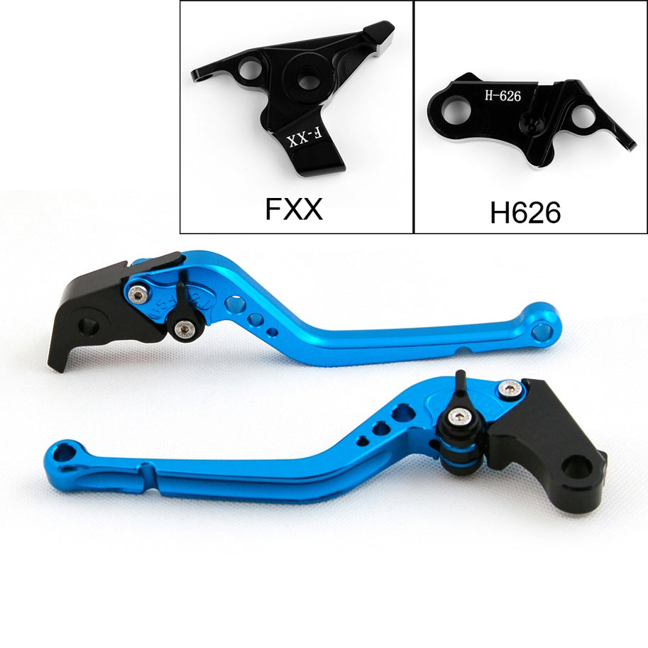 Long Brake Clutch Levers Fit For Honda X-11 1999-2002 Black