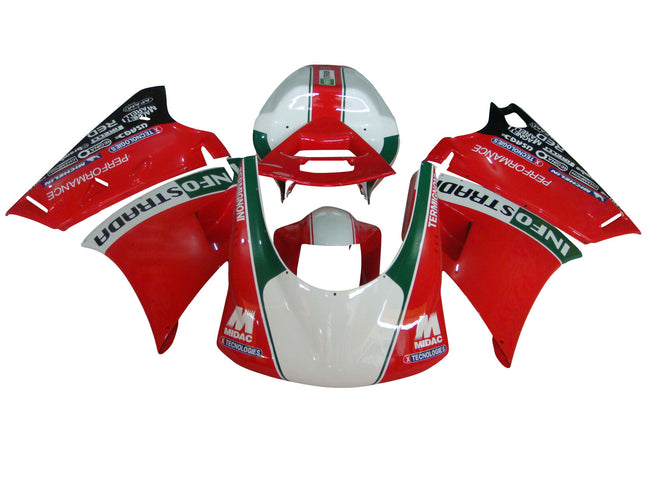 1996-2002 Ducati 996 748 Amotopart Fairing Kit Bodywork ABS #13