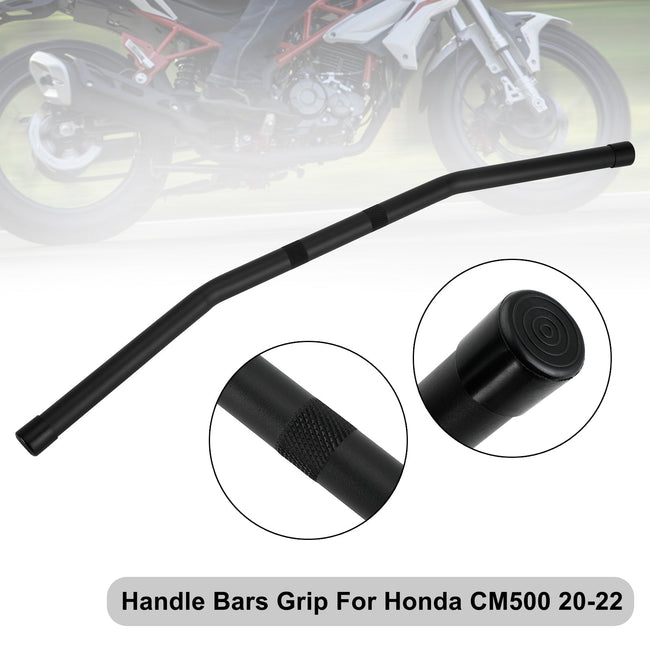 Honda Cm500 2017-2022 Universal 7/8" 22Mm Motorcycle Drag Bars Handlebar Black