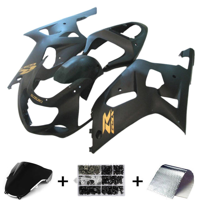 2001-2003 Suzuki GSXR600 GSXR750 K1 Fairing Kit Bodywork Plastic ABS