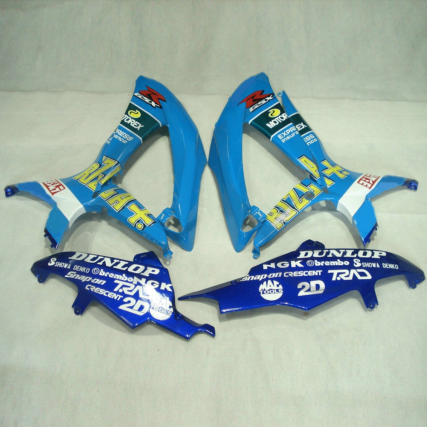 2008-2010 SUZUKI GSXR600 GSXR750 Amotopart RIZLA INJECTION Fairing Bodywork Set #36