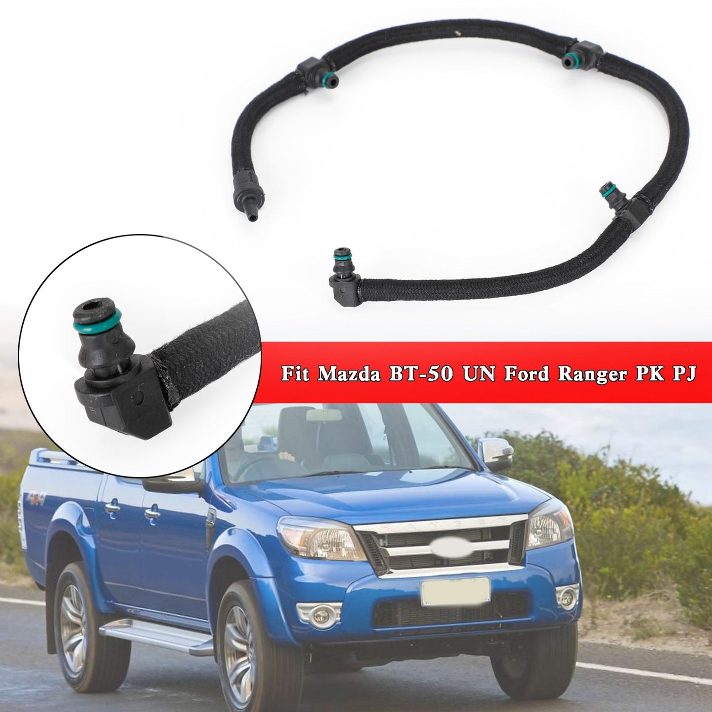 Fuel Injector Return Hose WE011349Y Fit Mazda BT-50 UN Ford Ranger PK PJ