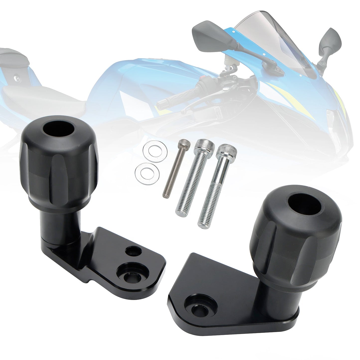 Suzuki Gsx-R 1000 1000R 2017-2021 Aluminum Frame Crash Sliders Protection