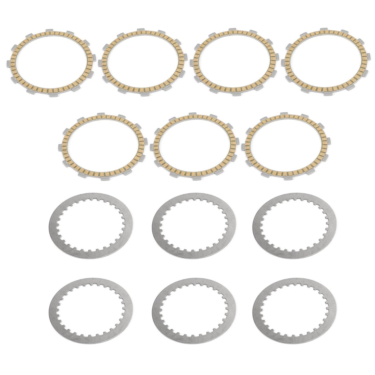Clutch Plate Kit - Friction & Steel Plates For Honda CB500T 74-77