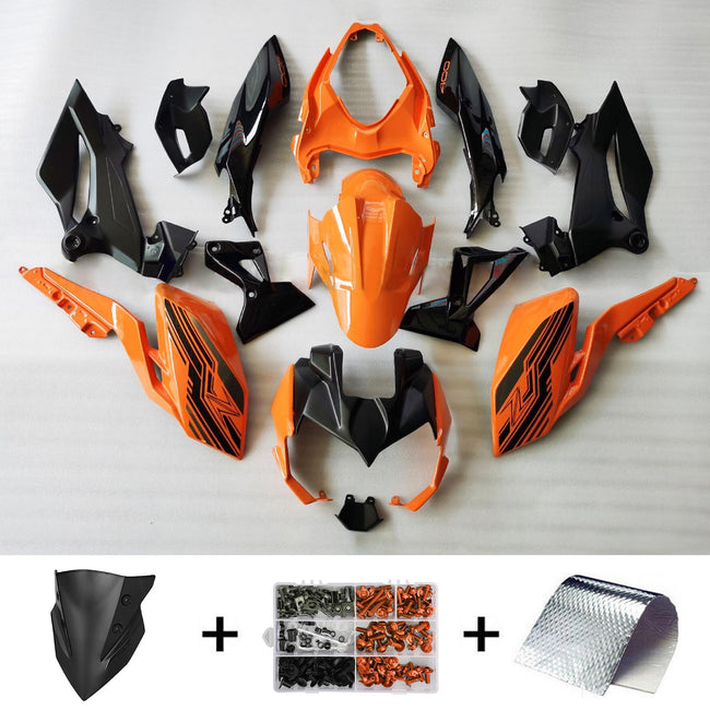 2018-2024 Kawasaki Z400 Amotopart Injection Fairing Kit Bodywork Plastic ABS #101