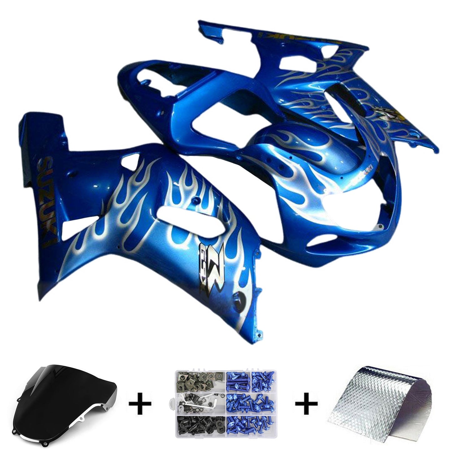 2001-2003 Suzuki GSXR600 2000-2003 GSXR750 K1 Injection Fairing Kit Bodywork