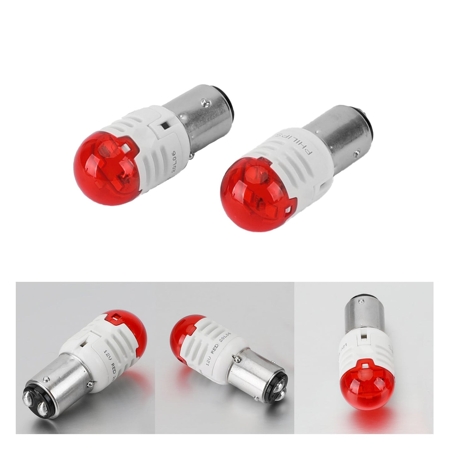 11499U30RB2 For Philips Ultinon Pro3000 LED-RED P21/5W