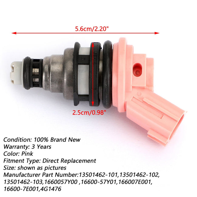 1Pcs Fuel Injectors Fit Nissan Maxima Sentra 1991-1999 200SX NX 16600-57y01