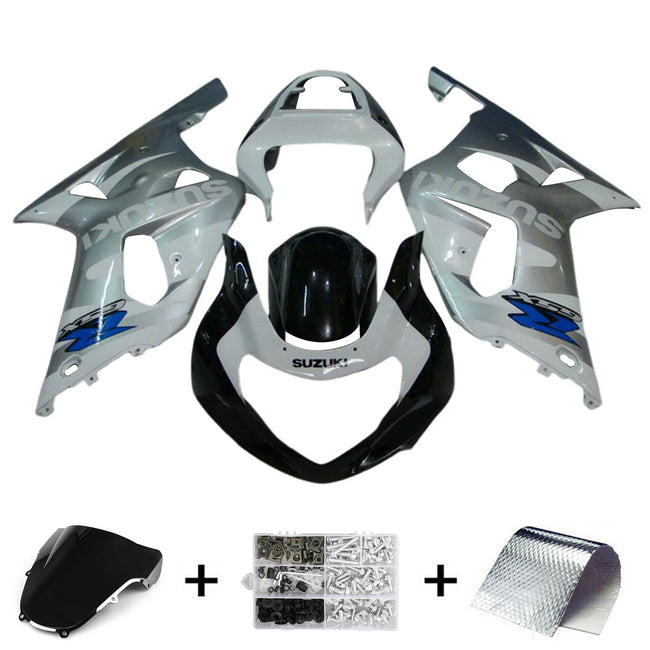 2000-2002 Suzuki GSXR1000 K1 K2 Fairing Kit Bodywork Plastic ABS