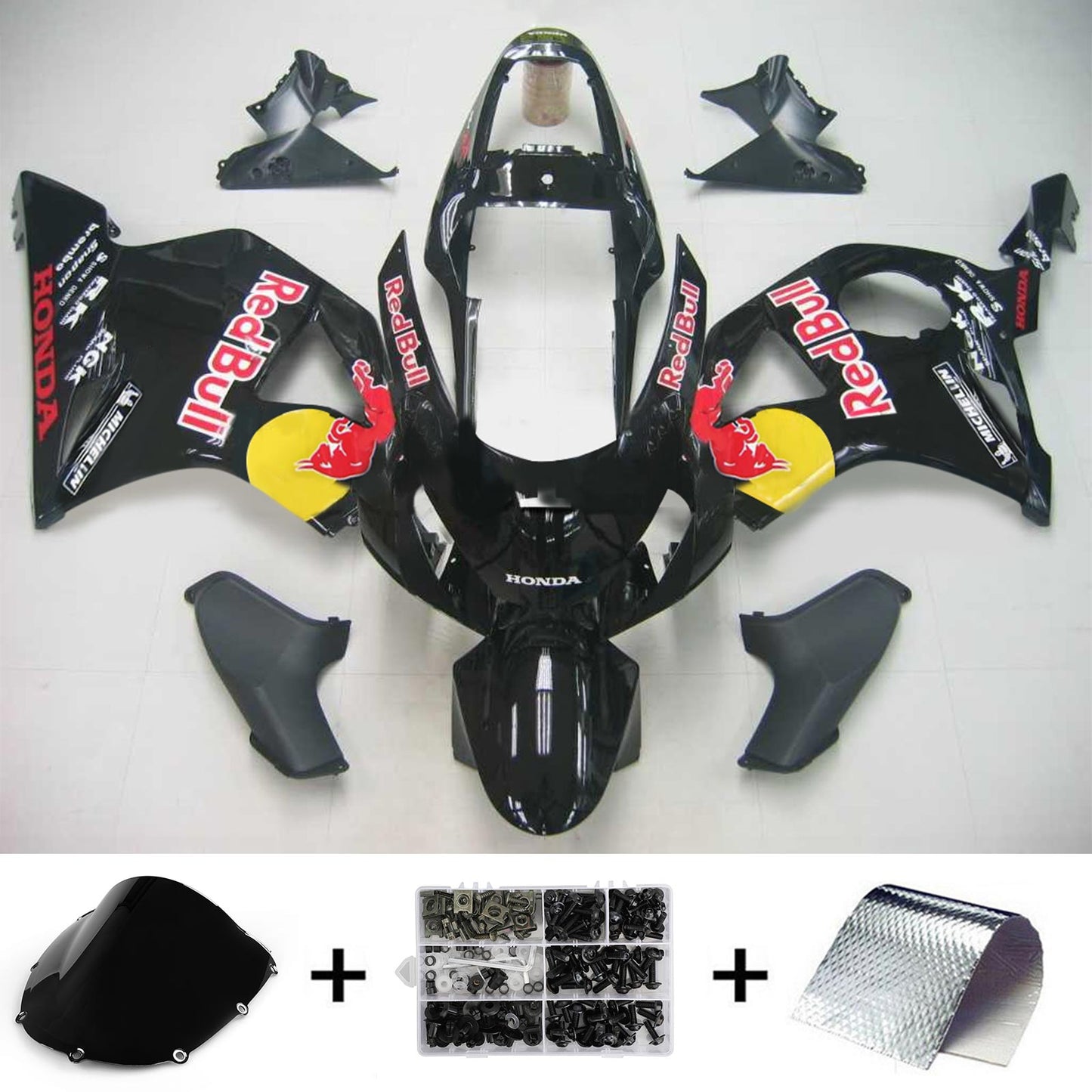 2002-2003 Honda CBR954 Injection Fairing Kit Bodywork Plastic ABS #102